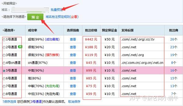 如何防止免费域名被抢注